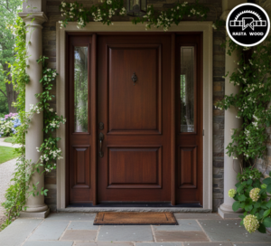 نگهداری درب تمام چوب