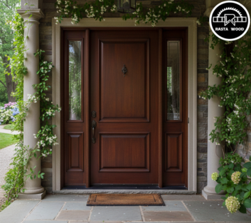 نگهداری درب تمام چوب