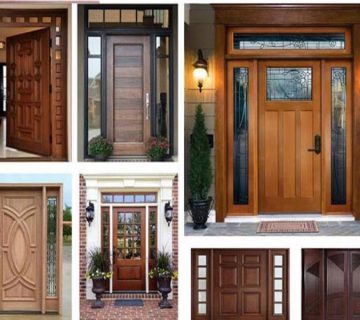 روش نگهداری از درب تمام چوب