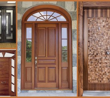 ورق چوب برای ساخت درب چوبی