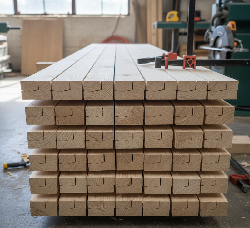 الوار چیست و در ساخت فینگر جوینت چه کاربردی دارد؟ 2 الوار برای ساخت فینگر جوینت