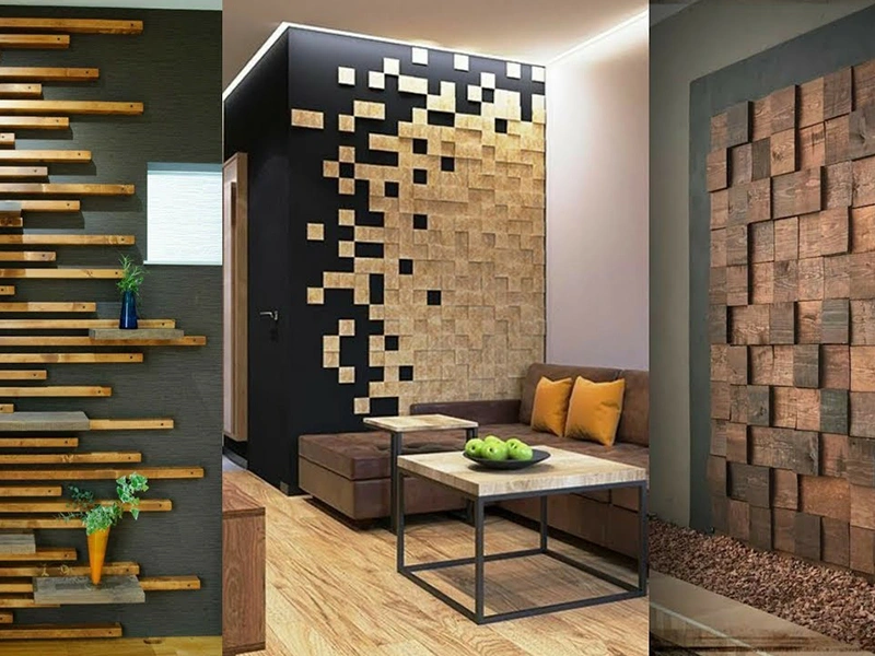 دیوار پوش های چوبی