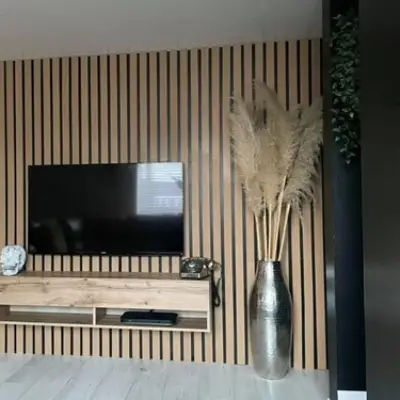 دیوار پوش چوبی مدرن | انواع دیوارپوش چوبی به همراه ویژگی ها 1 دیوار پوش چوبی مدرن