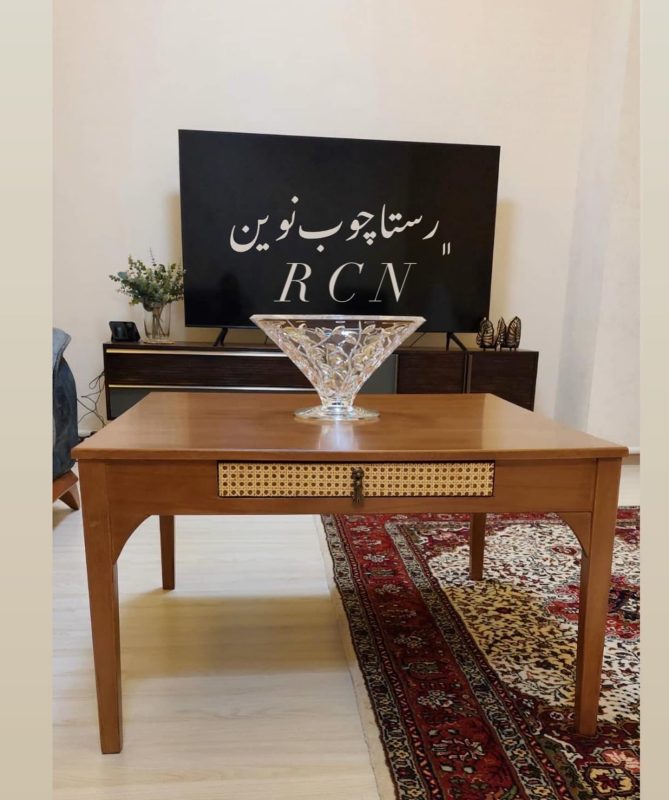 ساخت میز قهوه خوری با طرح هندسی