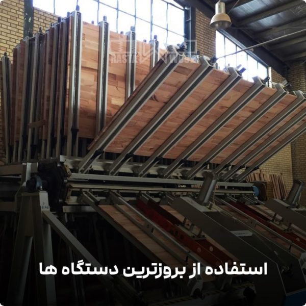 پانل فینگر جوینت رابروود 6 دستگاه حرفه ای ساخت فینگرجوینت