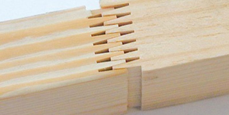 دیوار پوش با فینگر جوینت