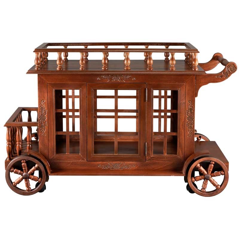 میز بار چوبی با فینگرجوینت؛ ترکیبی از زیبایی و استحکام 3 میز بار چوبی با فینگرجوینت