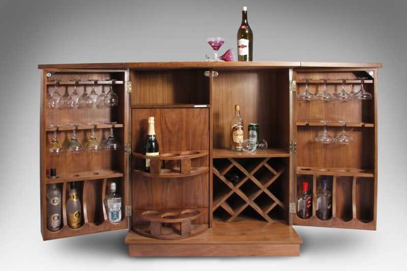 میز بار چوبی با فینگرجوینت؛ ترکیبی از زیبایی و استحکام 1 میز بار چوبی با فینگرجوینت