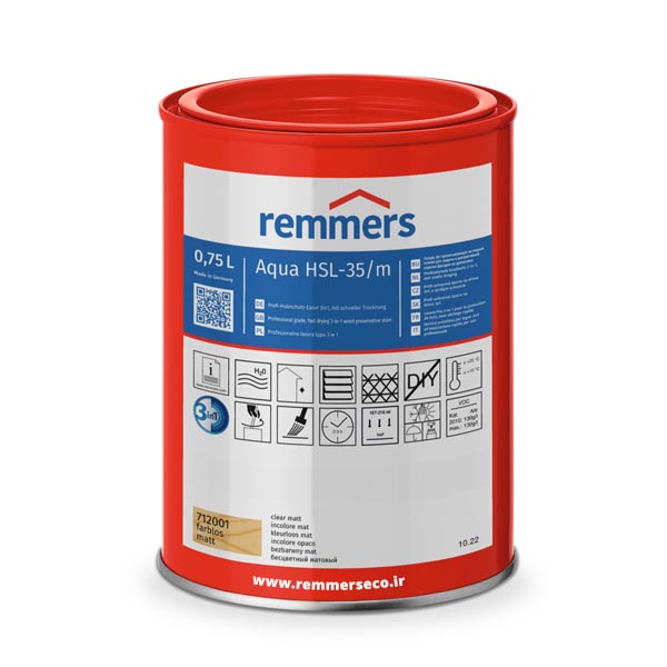 رنگ و روغن چوب فضای بیرونی؛ محافظت، زیبایی و دوام در یک محصول 2 رنگ و روغن چوب فضای بیرونی Aqua HSL-35m Premium Wood Protection Stain 3in1