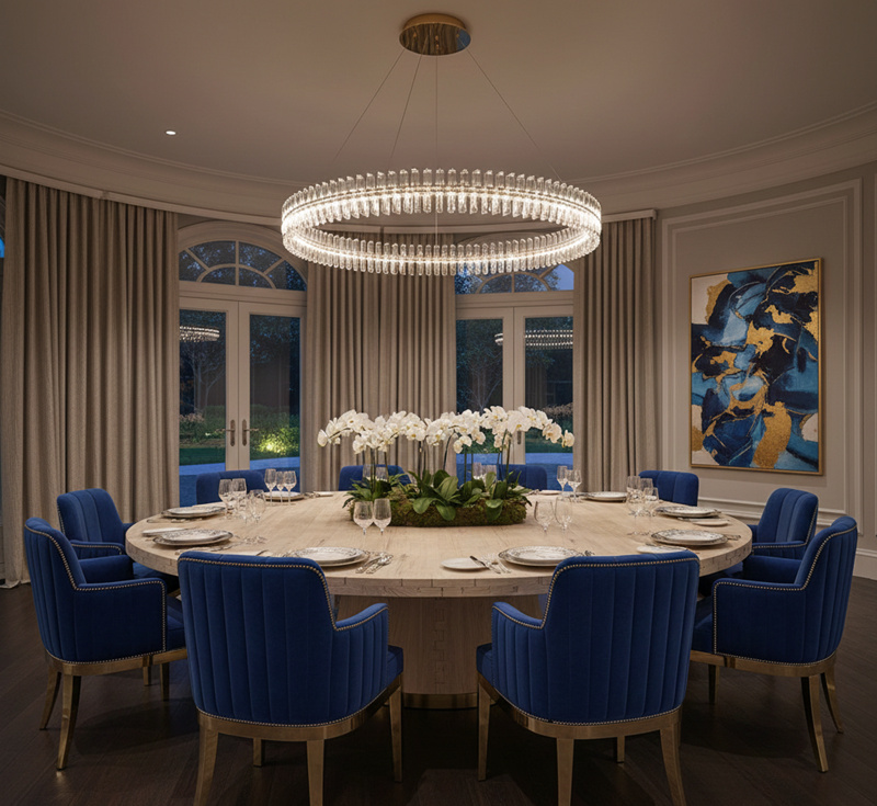 میز ناهارخوری فینگرجوینت