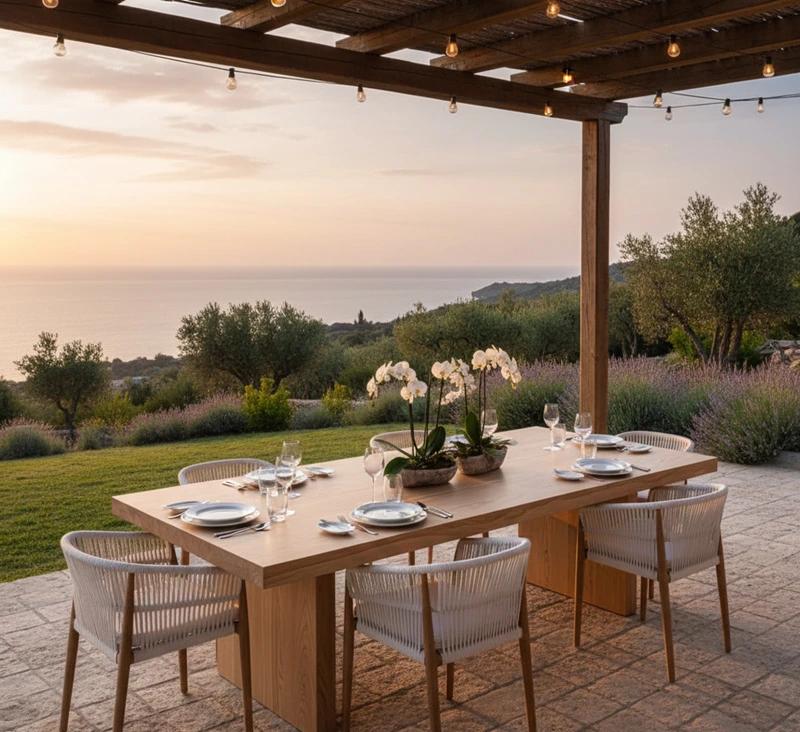 میز ناهارخوری فینگرجوینت