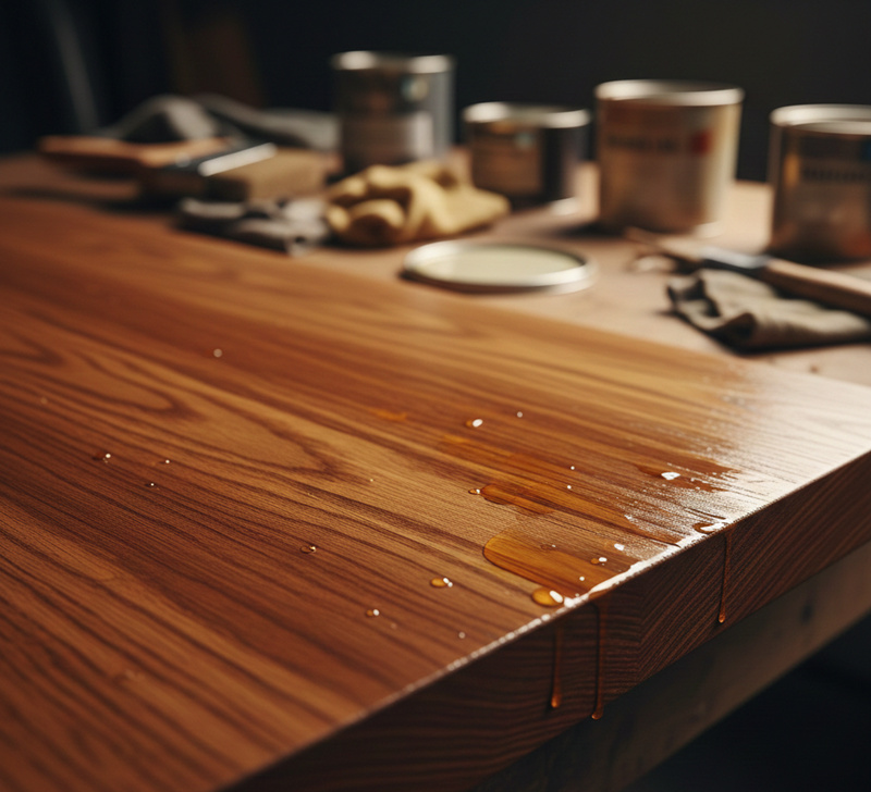 رنگ و روغن چوب 