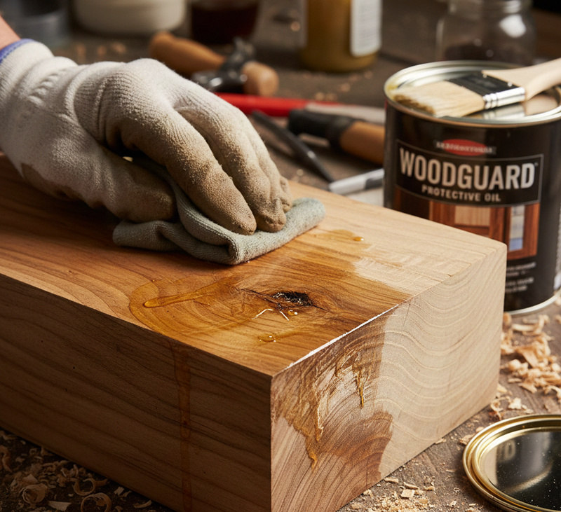 رنگ و روغن چوب 