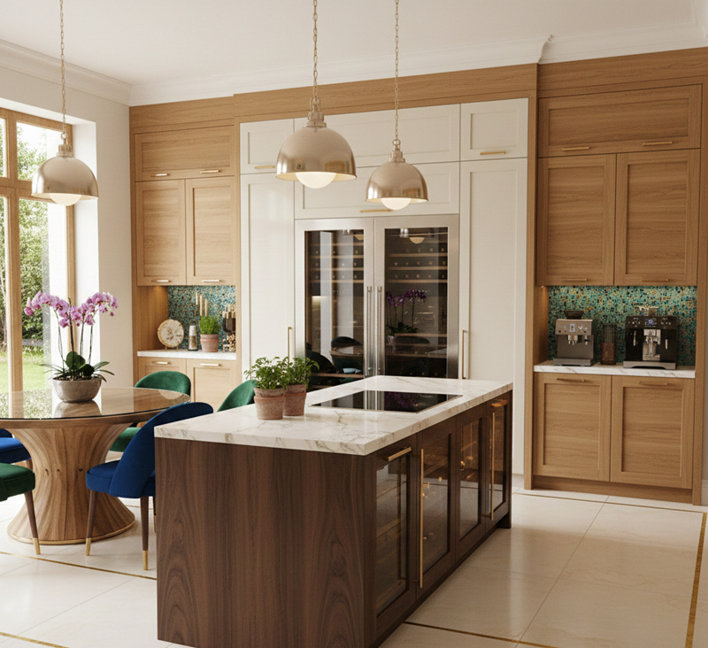 آیا فینگرجوینت برای آشپزخانه مناسب است؟ 1 فینگرجوینت برای آشپزخانه