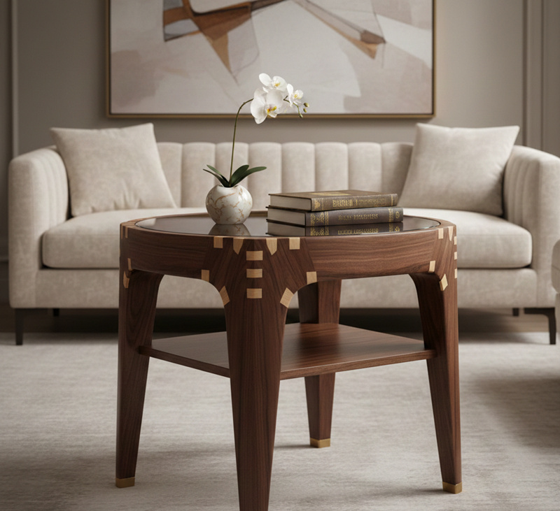 میز عسلی فینگرجوینت