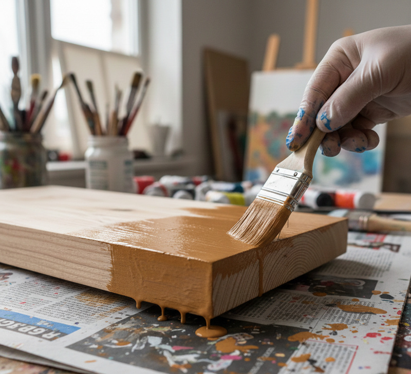 رنگ و روغن چوب