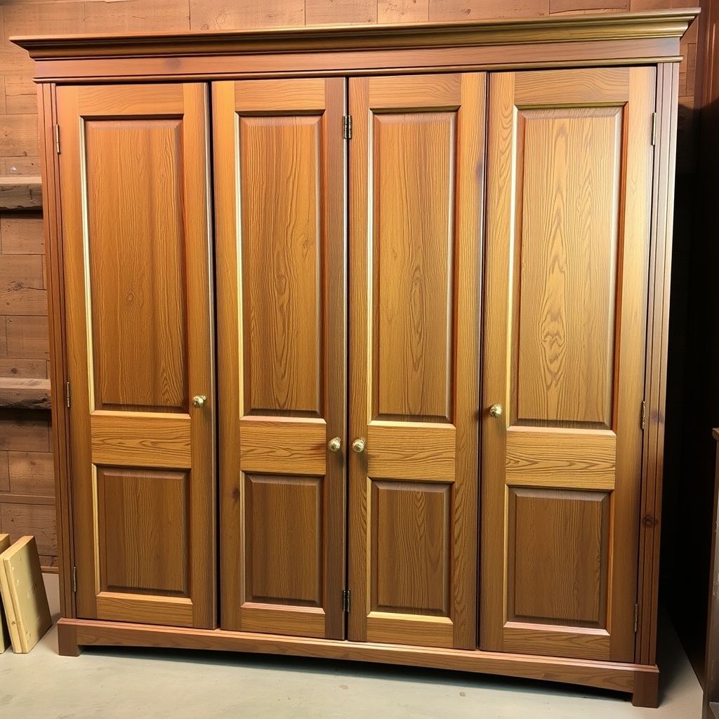 فینگرجوینت برای ساخت کمد لباس