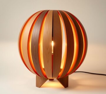 آباژور چوبی فینگرجوینت