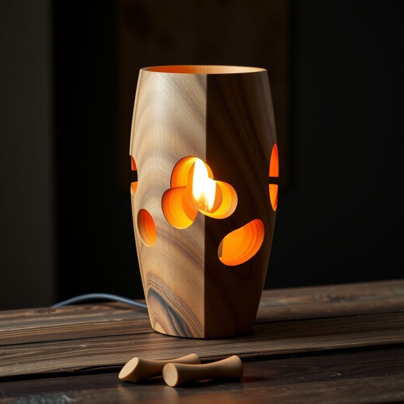 آباژور چوبی فینگرجوینت 