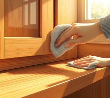 مراقبت از کابینت فینگرجوینت