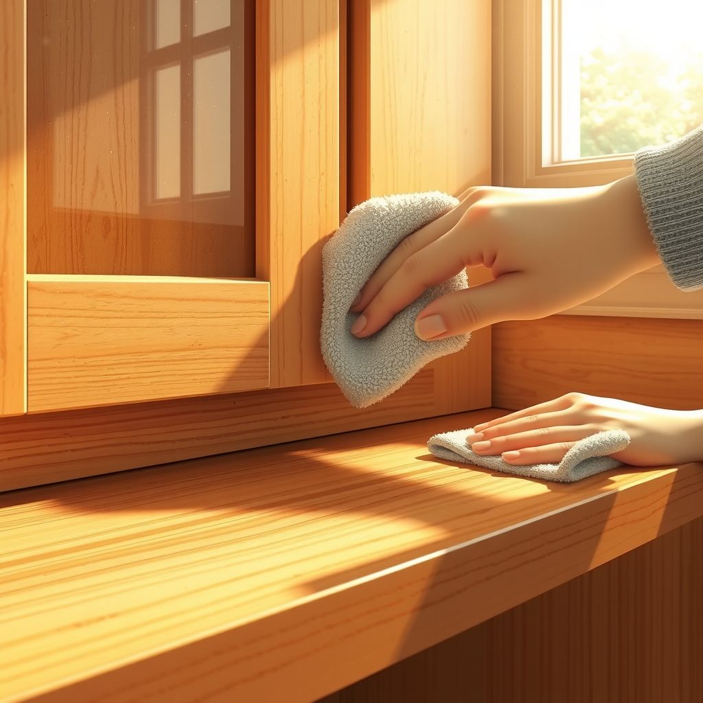 مراقبت از کابینت فینگرجوینت