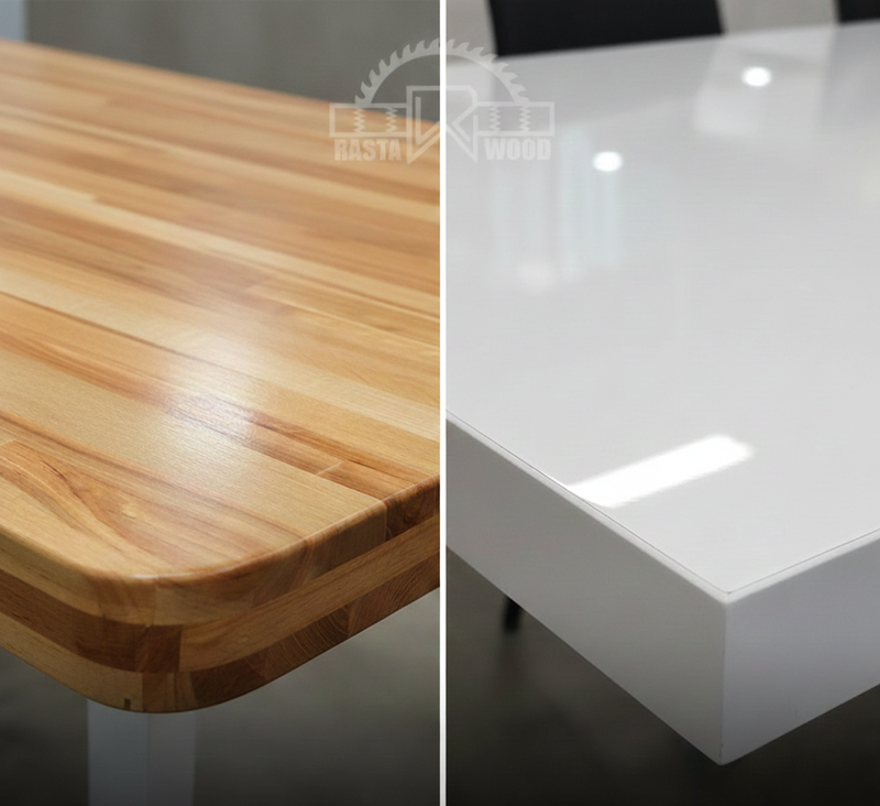 مقایسه فینگرجوینت و ام دی اف پلی گلاس