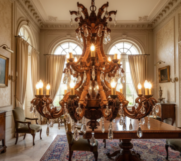 لوستر چوبی فینگرجوینت