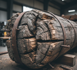 تنش خمشی در چوب