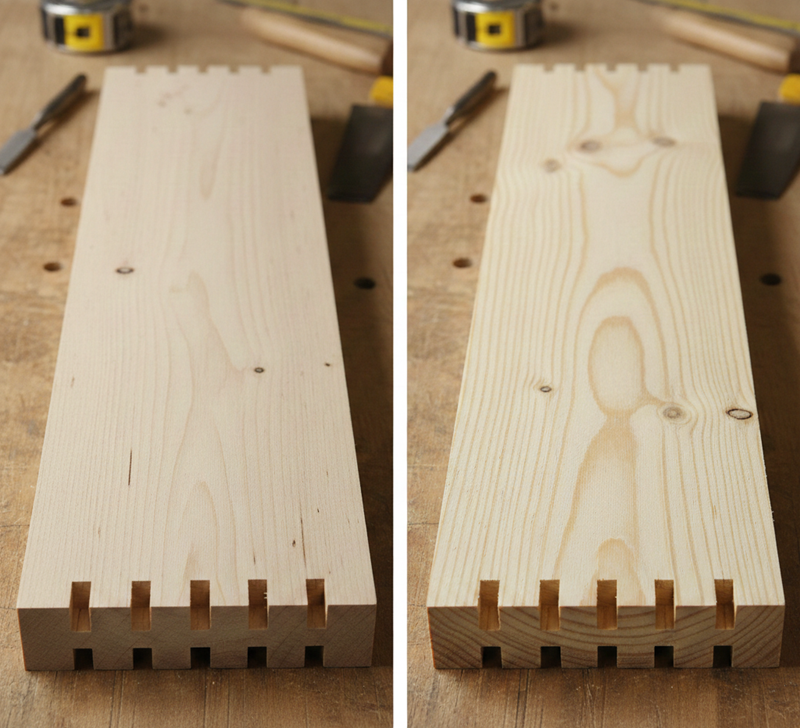 مقایسه فینگرجوینت فنلاندی و رابروود؛ کدام انتخاب بهتری است؟ 1 مقایسه فینگرجوینت فنلاندی و رابروود