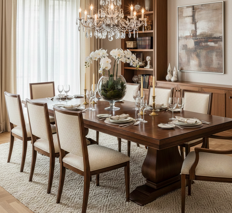 بهترین چوب برای میز نهار خوری چیست؟ 2 بهترین چوب برای میز نهار خوری