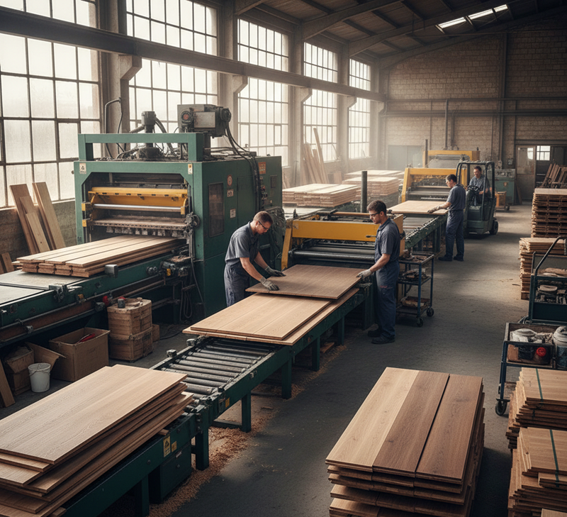 پارکت تمام چوب مهندسی