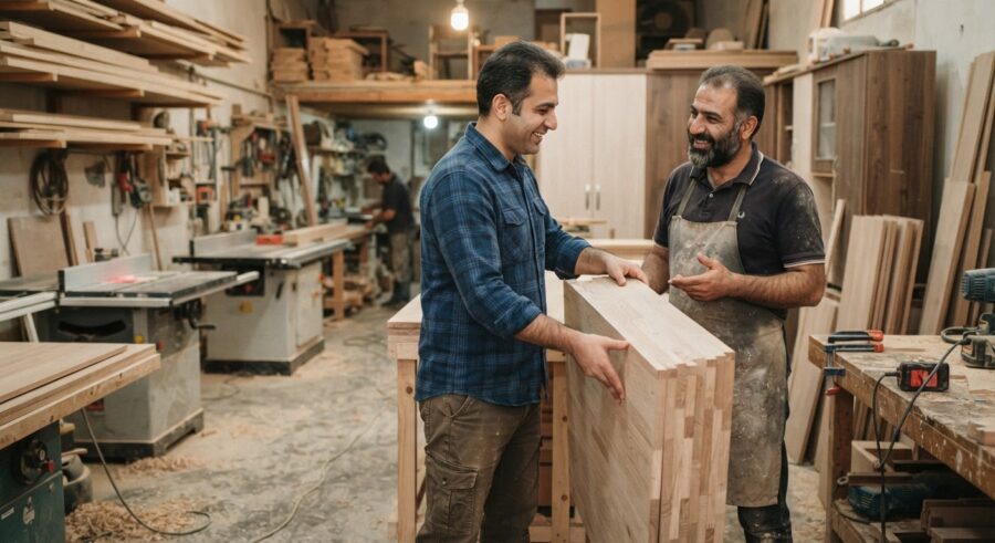 راهنمای خرید فینگرجوینت برای پروژههای کابینتسازی حرفهای 2 خرید فینگرجوینت